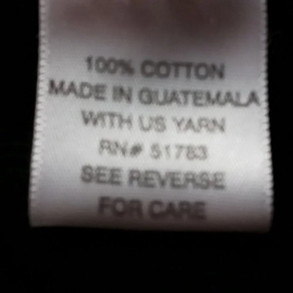 Vintage Y2K Maurices Graphic Flourish Rhinestone Black Long Sleeve Tee Women's L - Picture 14 of 16